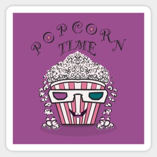 Popcorn Time Sticker